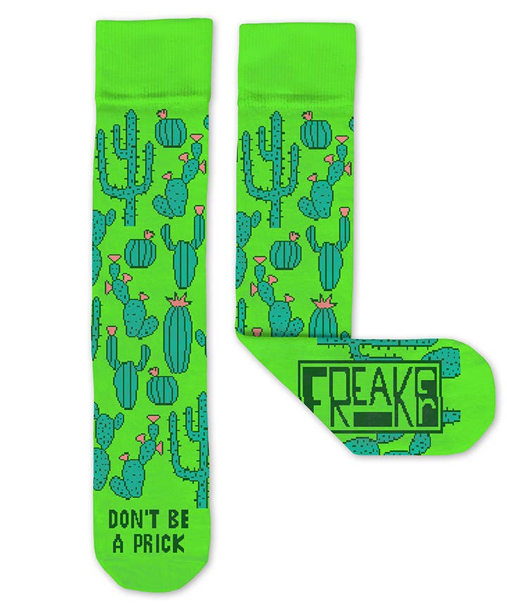 Don't Be A Prick | Women's USA Made Socks | WILD FLIER GIFTS AND APPAREL