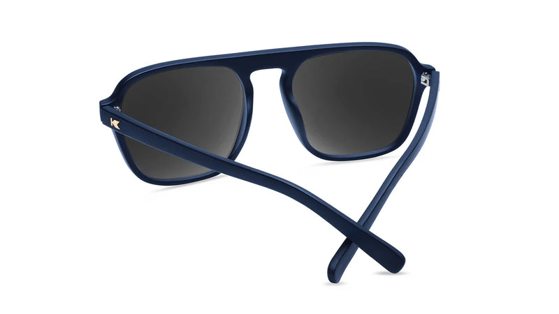 Knockaround Rubberized Navy Rider Pacific Palisades Unisex Polarized Sunglasses | WILD FLIER GIFTS AND APPAREL