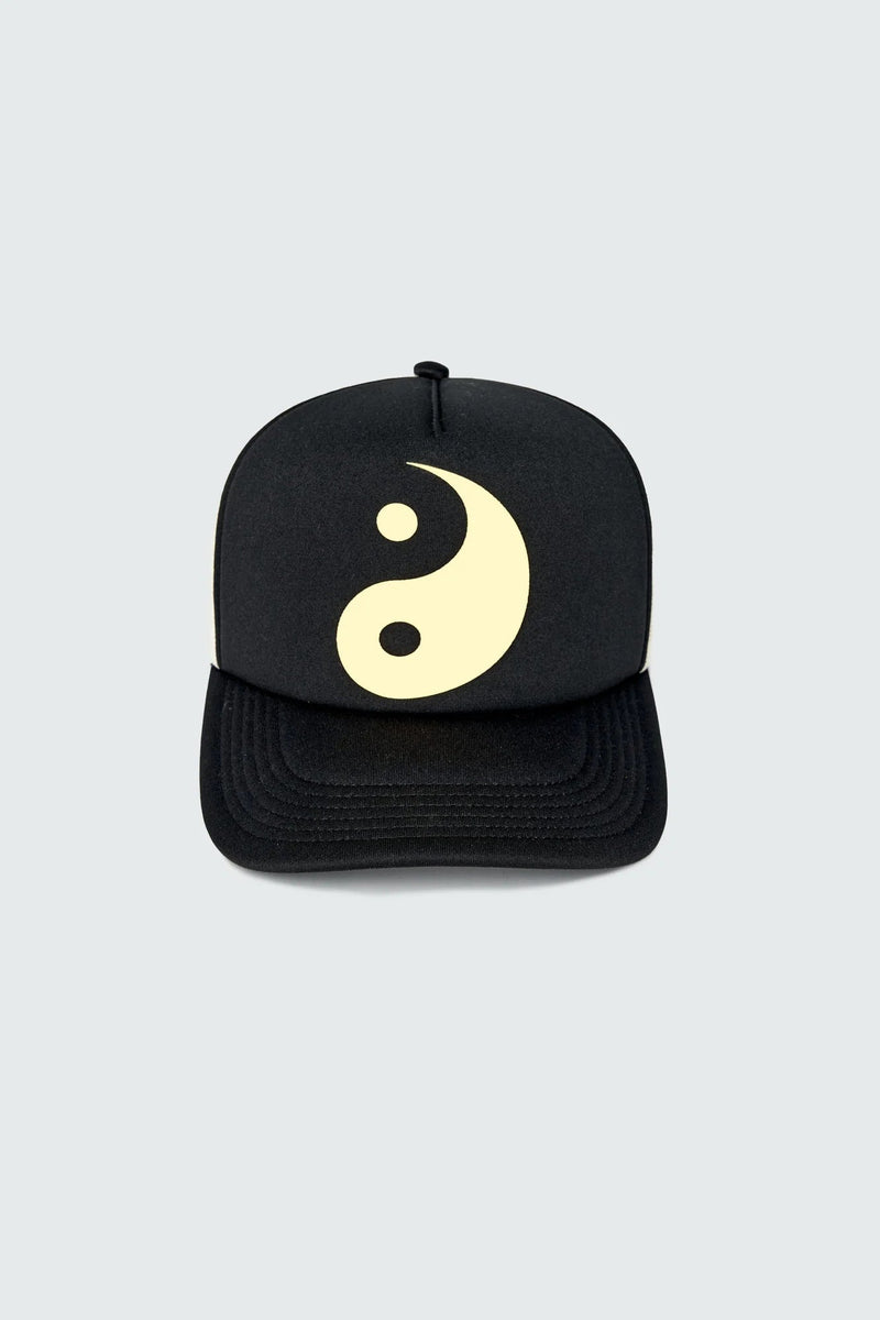 Spiritual Gangster Ying Yang Trucker Hat | WILD FLIER GIFTS AND APPAREL