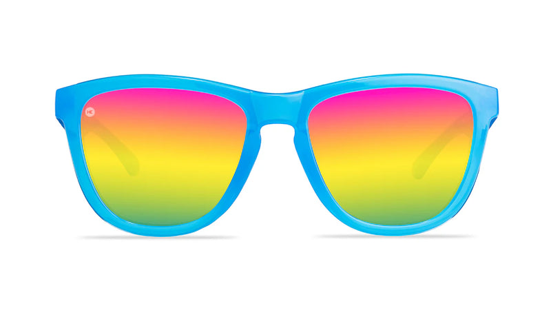 Rainbow Blues Premiums Sport Knockaround Unisex Polarized Sunglasses