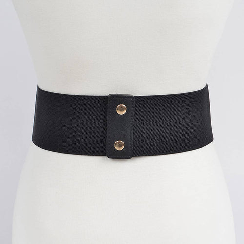 Corset stretch belt W/eyelet: BKGD | WILD FLIER GIFTS AND APPAREL