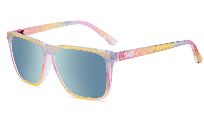 Knockaround Rainbow Sno-Cone Fast Lanes Unisex Polarized Sunglasses | WILD FLIER GIFTS AND APPAREL