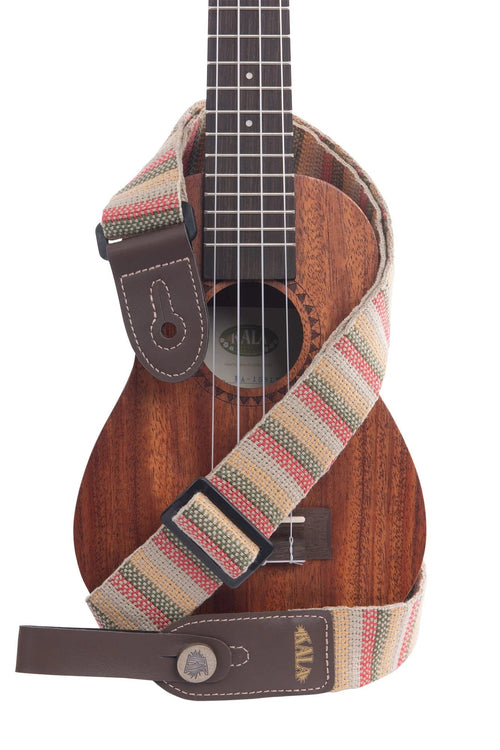 Kala Amazon Stripe Handmade Ukulele Strap | WILD FLIER GIFTS AND APPAREL