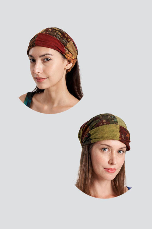 Shroom Headwrap Headbands | WILD FLIER GIFTS AND APPAREL