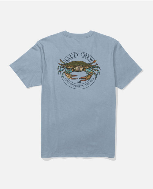 Salty Crew Jimmy Short Sleeve Tee - Blue Fog | WILD FLIER GIFTS AND APPAREL