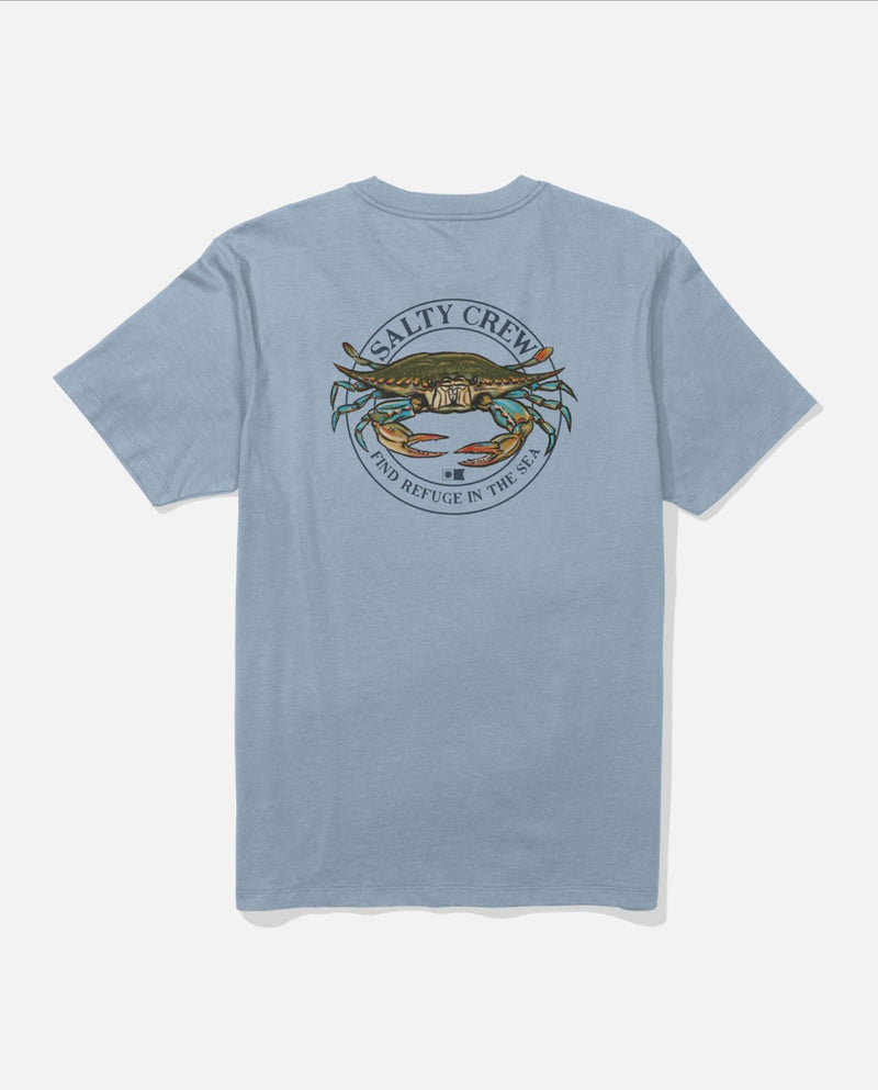 Salty Crew Jimmy Short Sleeve Tee - Blue Fog | WILD FLIER GIFTS AND APPAREL