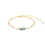 Lotus and Luna Stone Of The Earth Bracelet - African Jasper | WILD FLIER GIFTS AND APPAREL