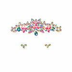Avatar Pink & Blue Tiara Crystal Face Jewels: MULTI / O/S | WILD FLIER GIFTS AND APPAREL