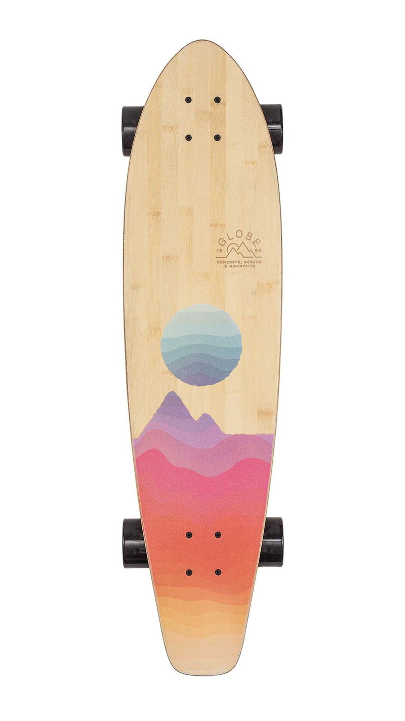 Globe Arcadia Bamboo Mountain Cruiser Complete - 9.5”x36” | WILD FLIER GIFTS AND APPAREL