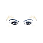Snow White Pixie Crystal Face Jewels: WHI / O/S | WILD FLIER GIFTS AND APPAREL