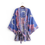 Bohemian Moon Kimono - Small Size | WILD FLIER GIFTS AND APPAREL
