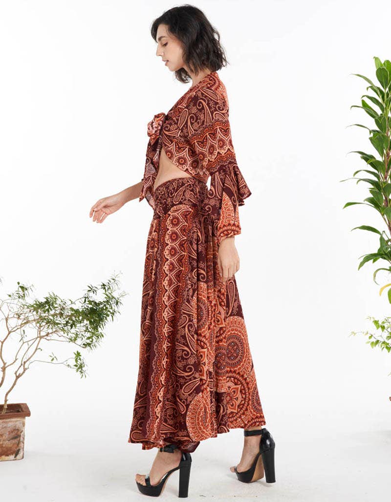 Rayon Palazzo Pant (TH-1865): One Size | WILD FLIER GIFTS AND APPAREL