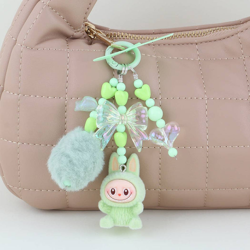 Lafufu Doll Beaded Bag Purse Charms