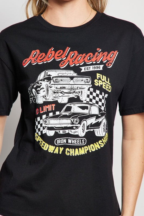 “Rebel Racing” Graphic Tee
