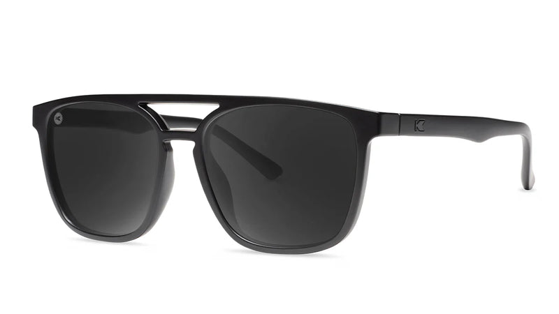 Knockaround Black on Black Brightsides Unisex Polarized Sunglasses | WILD FLIER GIFTS AND APPAREL