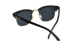 Knockaround Black Gold Brooklines Unisex Polarized Sunglasses | WILD FLIER GIFTS AND APPAREL