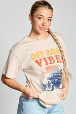 Off Road Vibes Oversized Cotton Graphic Tee