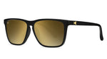 Knockaround Black Gold Fast Lanes Unisex Polarized Sunglasses | WILD FLIER GIFTS AND APPAREL