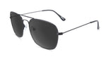 Knockaround Black / Smoke Mount Evans Unisex Polarized Sunglasses | WILD FLIER GIFTS AND APPAREL