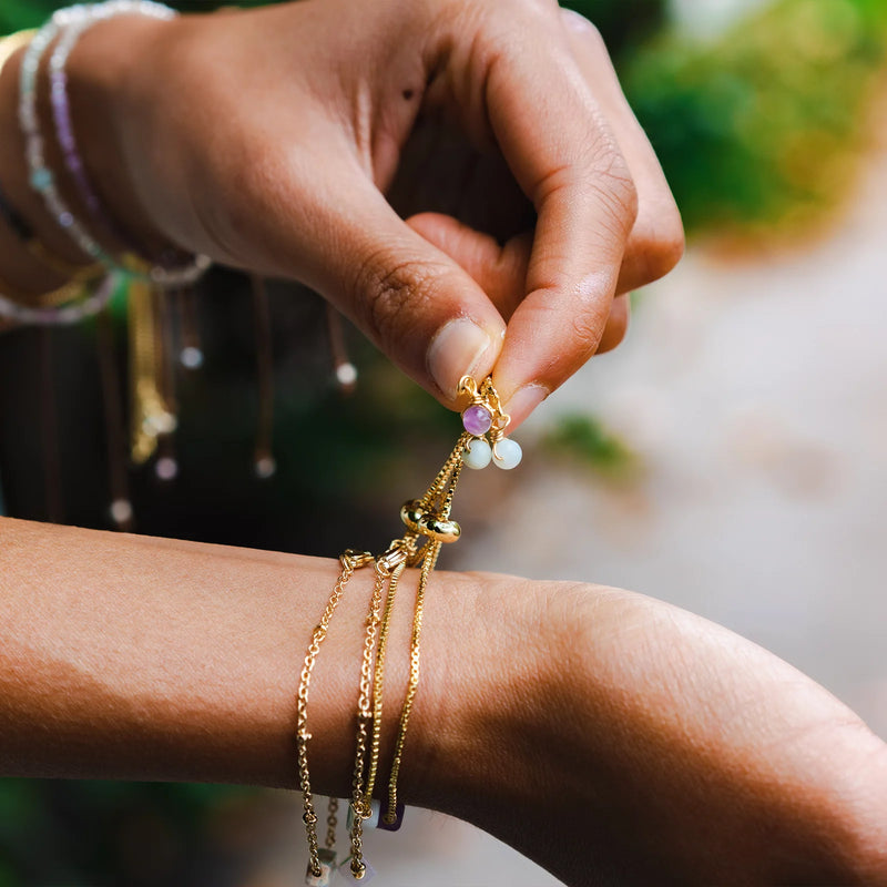 Lotus and Luna Stone Of The Earth Bracelet - African Jasper | WILD FLIER GIFTS AND APPAREL