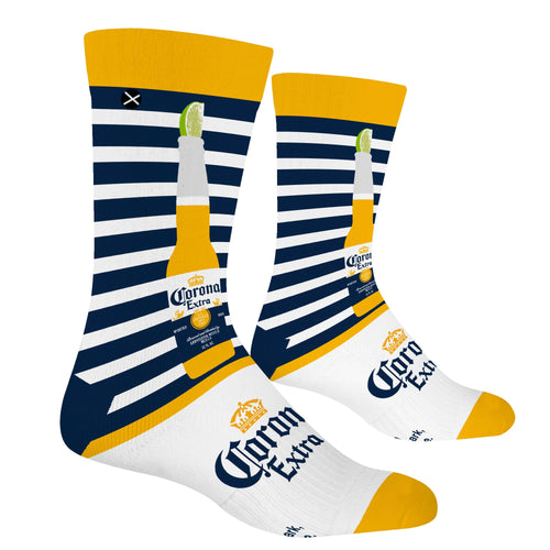 Odd Sox Corona Extra Stripes - Mens Crew Straight