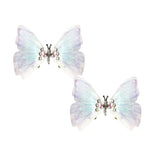 Icy Blue Large Butterfly Hair Clip 2 Pack | WILD FLIER GIFTS AND APPAREL