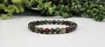 Dragon Bloodstone Stretchable Gemstone Bracelet 6mm Beads | WILD FLIER GIFTS AND APPAREL