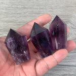Amethyst Diamond Obelisk – Crystal Tower : 1-2 oz | WILD FLIER GIFTS AND APPAREL