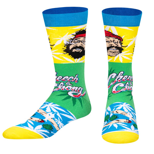 Odd Sox Cheech & Chong Mash Up - Mens Crew Straight | WILD FLIER GIFTS AND APPAREL