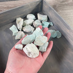 Amazonite Rough Stones Wholesale - 1 lb Bulk Bag | WILD FLIER GIFTS AND APPAREL