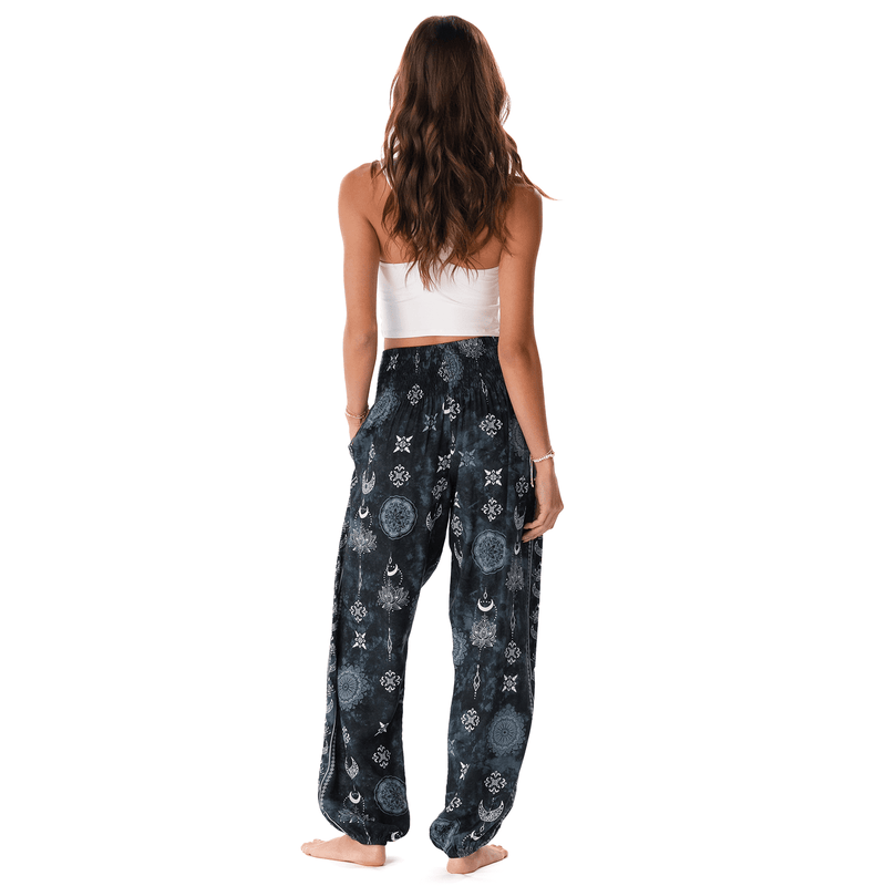 *BEST SELLER* Twilight Lotus Harem Pants with Pockets: S | WILD FLIER GIFTS AND APPAREL