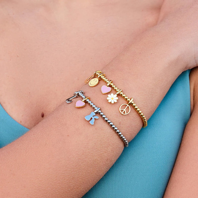 Pura Vida Harper Peace Sign Charm