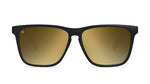 Knockaround Black Gold Fast Lanes Unisex Polarized Sunglasses | WILD FLIER GIFTS AND APPAREL