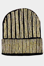 Crystal Blinged Beanie Caps