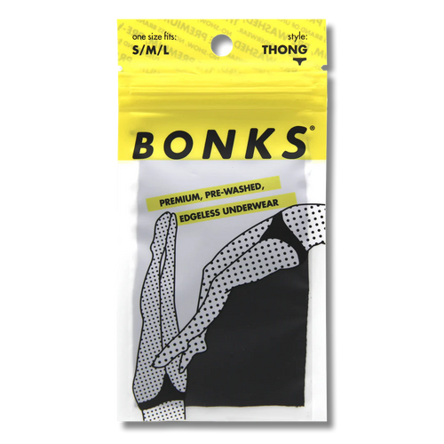 Bonks Black Magic Thong