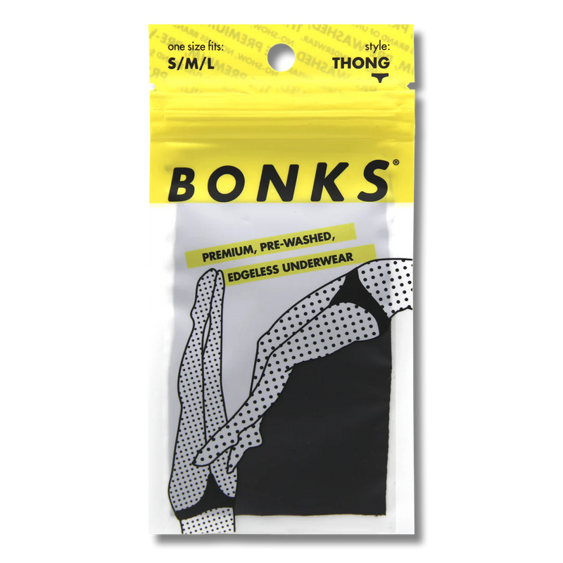 Bonks Black Magic Thong