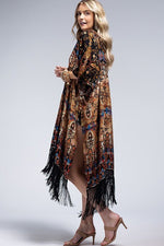 Annecy Fringe Kimono | WILD FLIER GIFTS AND APPAREL