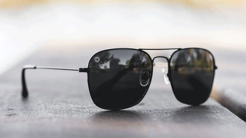 Knockaround Black / Smoke Mount Evans Unisex Polarized Sunglasses | WILD FLIER GIFTS AND APPAREL