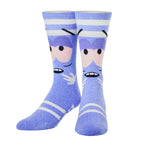 Odd Sox Towelie Mens Crew Straight Down - 360 Knit Socks | WILD FLIER GIFTS AND APPAREL