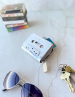70267: Retro Cassette Wallet | Electro Silver | WILD FLIER GIFTS AND APPAREL