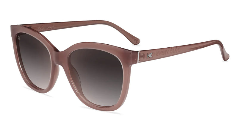 Knockaround Rose Latte Deja Views Unisex Polarized Sunglasses | WILD FLIER GIFTS AND APPAREL