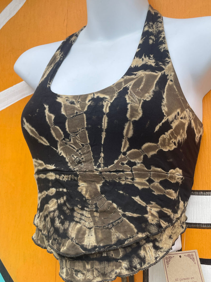 Boheme Tie-Dye Crop Top (TH-1477): One Size | WILD FLIER GIFTS AND APPAREL