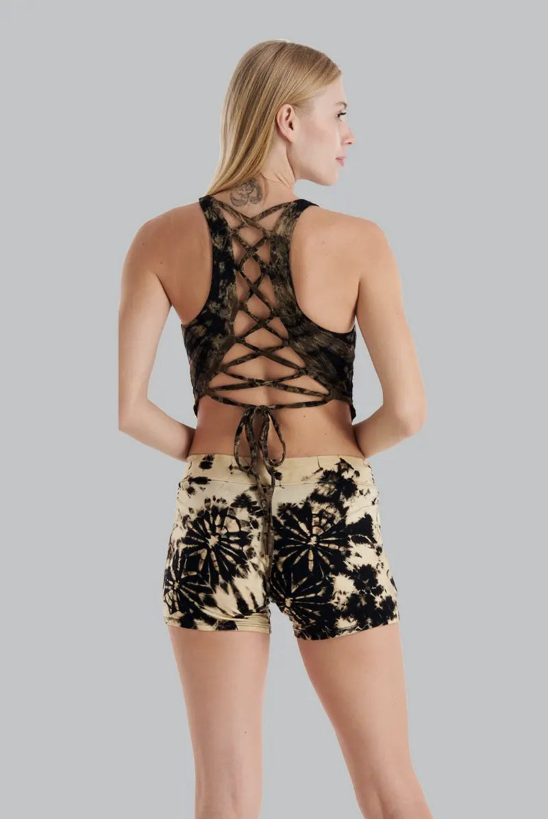 Boheme Tie-Dye Crop Top (TH-1477): One Size | WILD FLIER GIFTS AND APPAREL