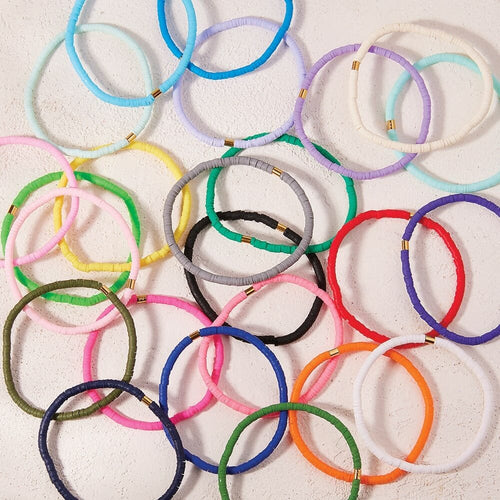 Pura Vida Solid Cabrillo Stretch Bracelets | WILD FLIER GIFTS AND APPAREL
