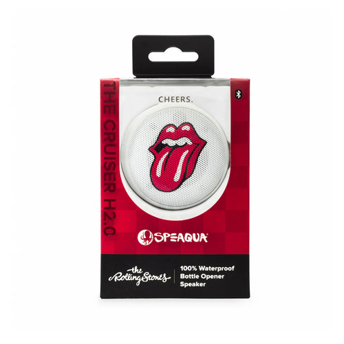 Speaqua The Cruiser H2.0 100% Waterproof Bluetooth Speaker - Rolling Stones Classic