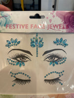 CRYSTAL RHINESTONE FACE JEWELS | WILD FLIER GIFTS AND APPAREL