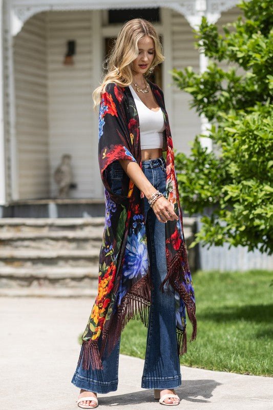 Paradiso Kimono | WILD FLIER GIFTS AND APPAREL