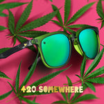 420 Somewhere Paso Robles Knockaround Unisex Polarized Sunglasses