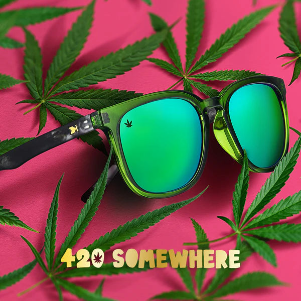 420 Somewhere Paso Robles Knockaround Unisex Polarized Sunglasses