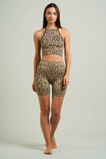 Leopard Print Biker Shorts | WILD FLIER GIFTS AND APPAREL
